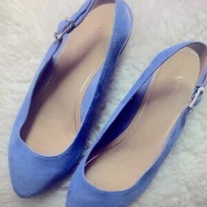 Vionic Jade Suede Slingback Flats